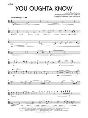 You Oughta Know - Morissette/Duomo - Voice/String Quartet