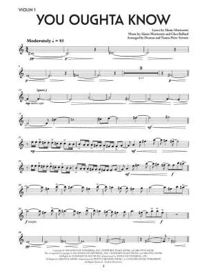 You Oughta Know - Morissette/Duomo - Voice/String Quartet