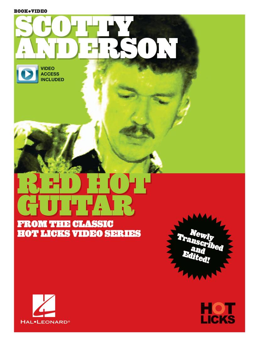 Scotty Anderson: Red Hot Guitar - Book/Video Online