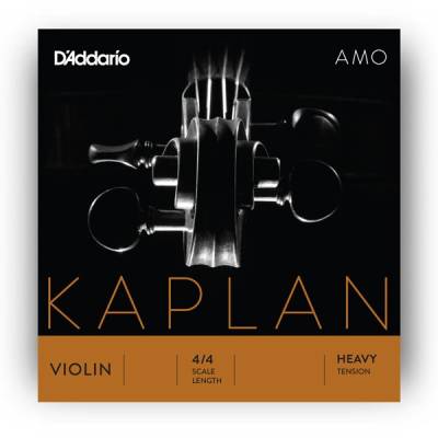 Kaplan - Amo Violin D String, 4/4 Scale, Heavy Tension