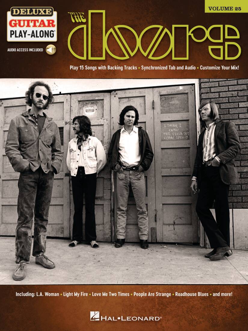 The Doors: Deluxe Guitar Play-Along, Volume 25 - Book/Audio Online