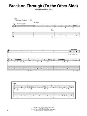 The Doors: Deluxe Guitar Play-Along, Volume 25 - Book/Audio Online