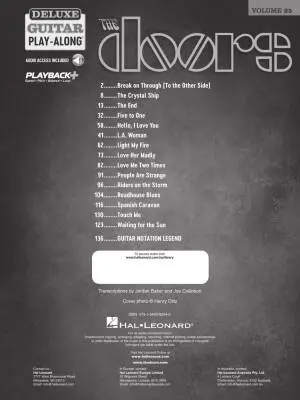 The Doors: Deluxe Guitar Play-Along, Volume 25 - Book/Audio Online