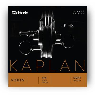 Kaplan - Amo Violin D String, 4/4 Scale, Light Tension