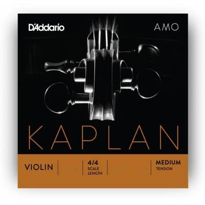Kaplan - Amo Violin E String, 4/4 Scale, Medium Tension