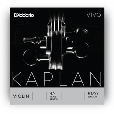 Kaplan - Vivo Violin E String, 4/4 Scale, Heavy Tension