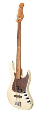 MetroExpress 21-Fret Hybrid P/J 4-String Bass with Morado Fingerboard - Olympic White