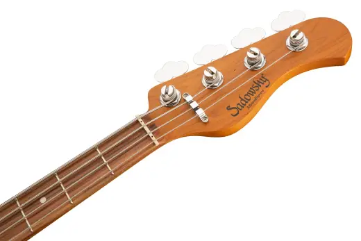 MetroExpress 21-Fret Hybrid P/J 4-String Bass with Morado Fingerboard - Olympic White