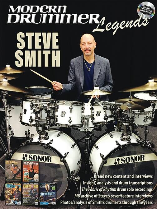 Modern Drummer Legends: Steve Smith - Drum Set - Book/Audio Online
