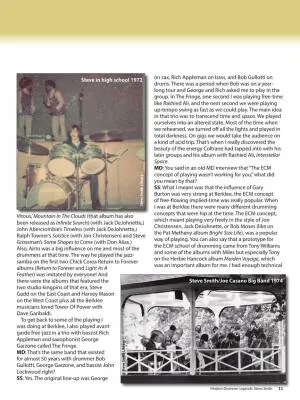 Modern Drummer Legends: Steve Smith - Drum Set - Book/Audio Online