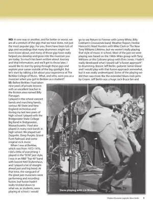 Modern Drummer Legends: Steve Smith - Drum Set - Book/Audio Online