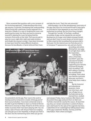 Modern Drummer Legends: Steve Smith - Drum Set - Book/Audio Online