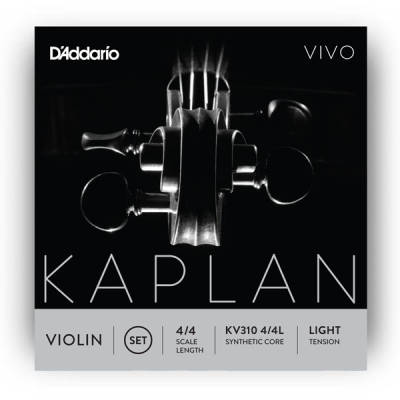 Kaplan - Vivo Violin String Set, 4/4 Scale, Light Tension