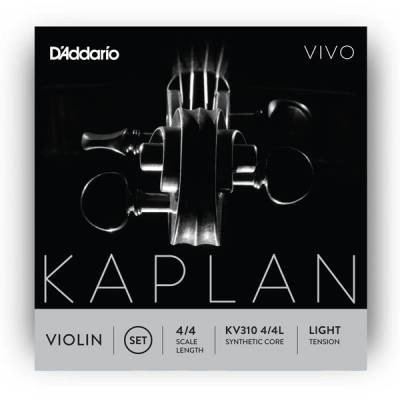 Kaplan - Vivo Violin String Set, 4/4 Scale, Light Tension