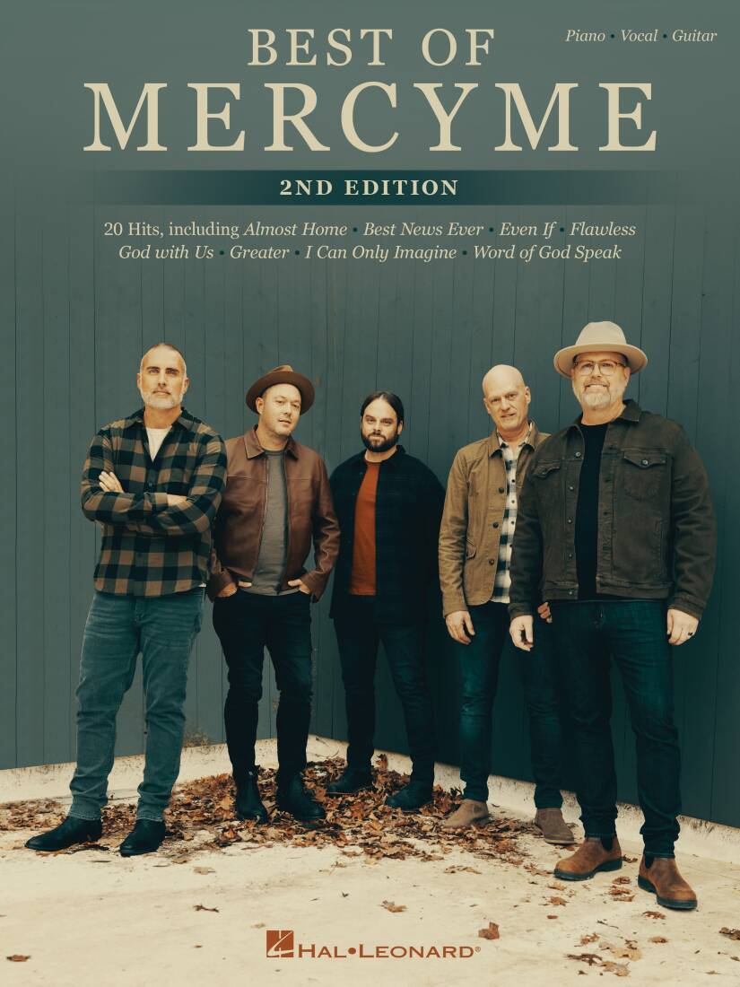 Best of MercyMe, Second Edition - Piano/Vocal/Guitar - Book