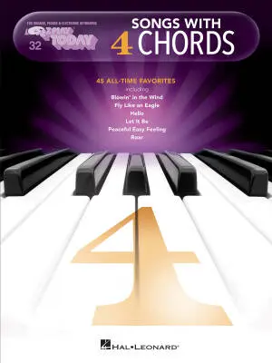 Songs with 4 Chords: E-Z Play Today, Volume 32 - Keyboard - Book