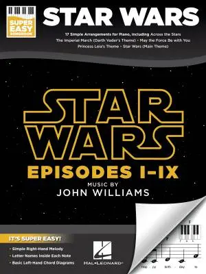 Star Wars: Super Easy Songbook - Piano - Book