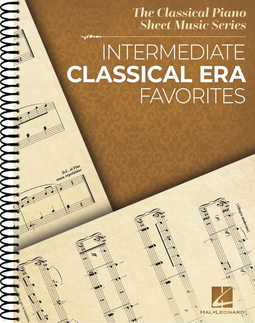 Intermediate Classical Era Favorites - Piano - Book/Coil Bound