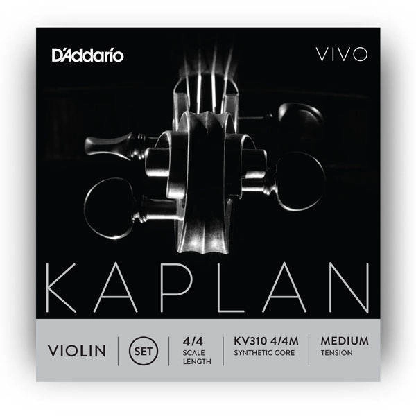 Vivo Violin String Set, 4/4 Scale, Medium Tension