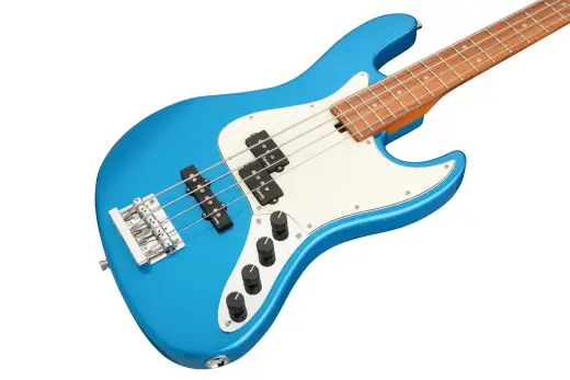 MetroExpress 21-Fret Hybrid P/J 4-String Bass with Morado Fingerboard - Ocean Blue Metallic