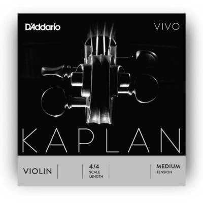 Kaplan - Vivo Violin E String, 4/4 Scale, Medium Tension
