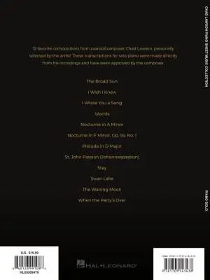 Chad Lawson Piano Sheet Music Collection - Book