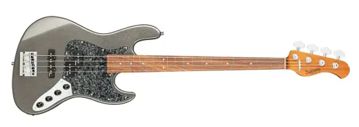 Sadowsky Guitars - MetroExpress 21-Fret Hybrid P/J 4-String Bass with Morado Fingerboard - Silver Metallic