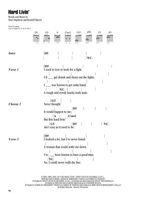 Chris Stapleton: Strum and Sing - Guitar - Book