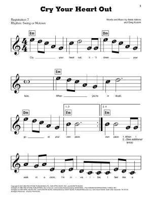Adele - 30: E-Z Play Today, Volume 61 - Adele - Keyboard - Book