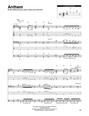 Rush: The Complete Scores - Guitar TAB - Hardcover