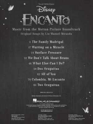 Encanto - Miranda - Piano/Vocal - Book