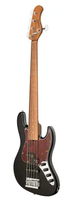 MetroExpress 21-Fret Hybrid P/J 5-String Bass with Morado Fingerboard - Black