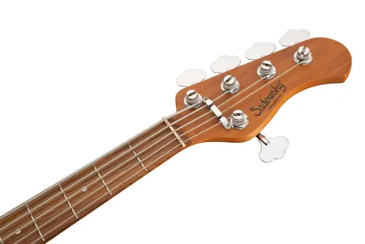 MetroExpress 21-Fret Hybrid P/J 5-String Bass with Morado Fingerboard - Olympic White