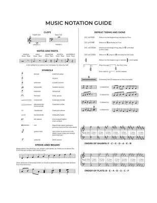 Standard Loose Leaf Manuscript Paper - 12 Stave - 48 pages