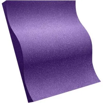 Studiofoam 2\'\' x 24\'\' x 24\'\' Wave Panels (16 Pack) - Purple