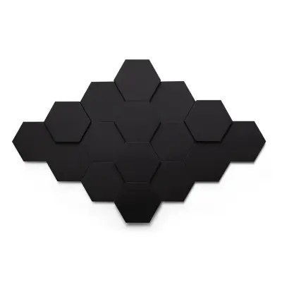 Synergy Hexagon-10 Full Kit (16 Pack) - Black
