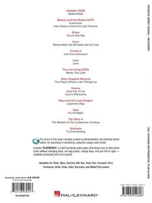 Favorite Disney Songs - Recorder - Book/Audio Online