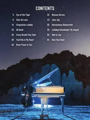 Lullaby - Piano Guys - Cello/Piano - Book