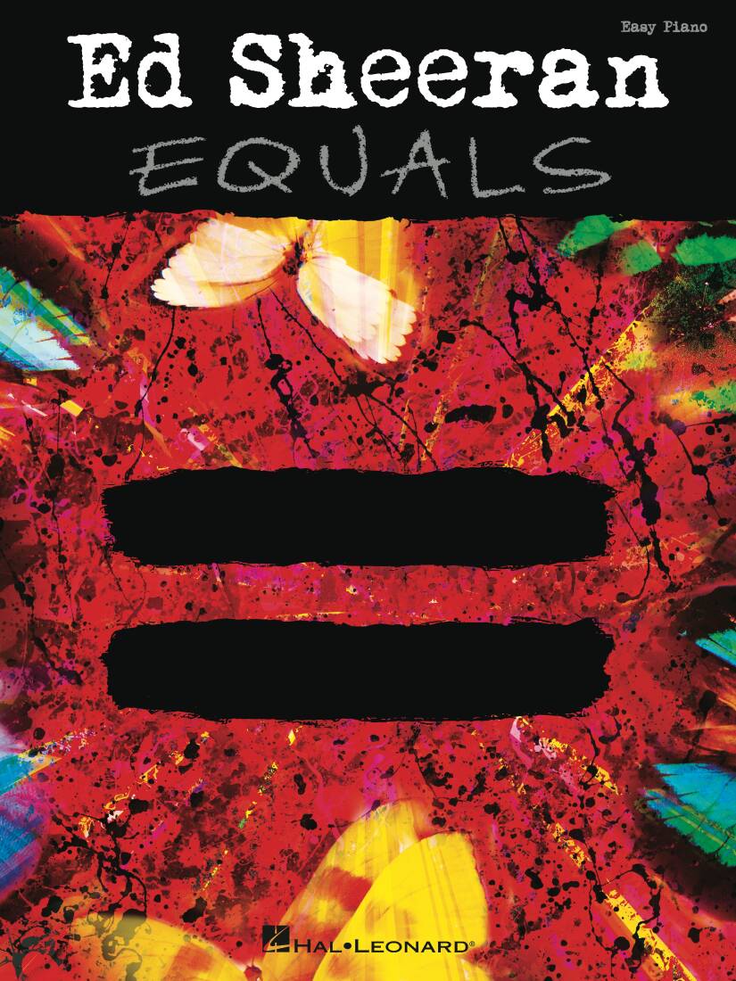Equals - Sheeran - Easy Piano - Book