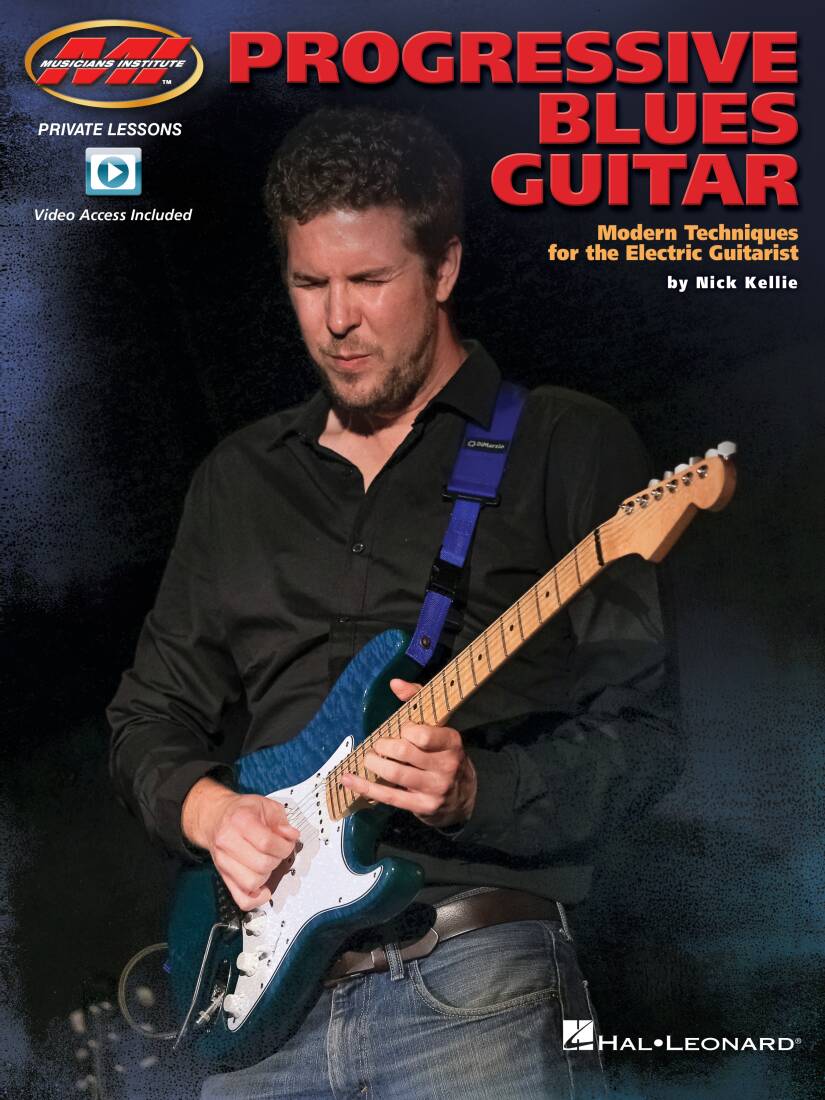 Progressive Blues Guitar - Kellie - Book/Media Online