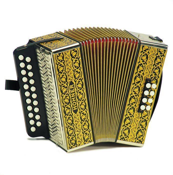 HOHNER.Vienna2915現行型配列Ｇ／C 上級者からプロ演奏の方用 Hohner Vienna Model 2915 Accordion - Key D/G | Long & McQuade