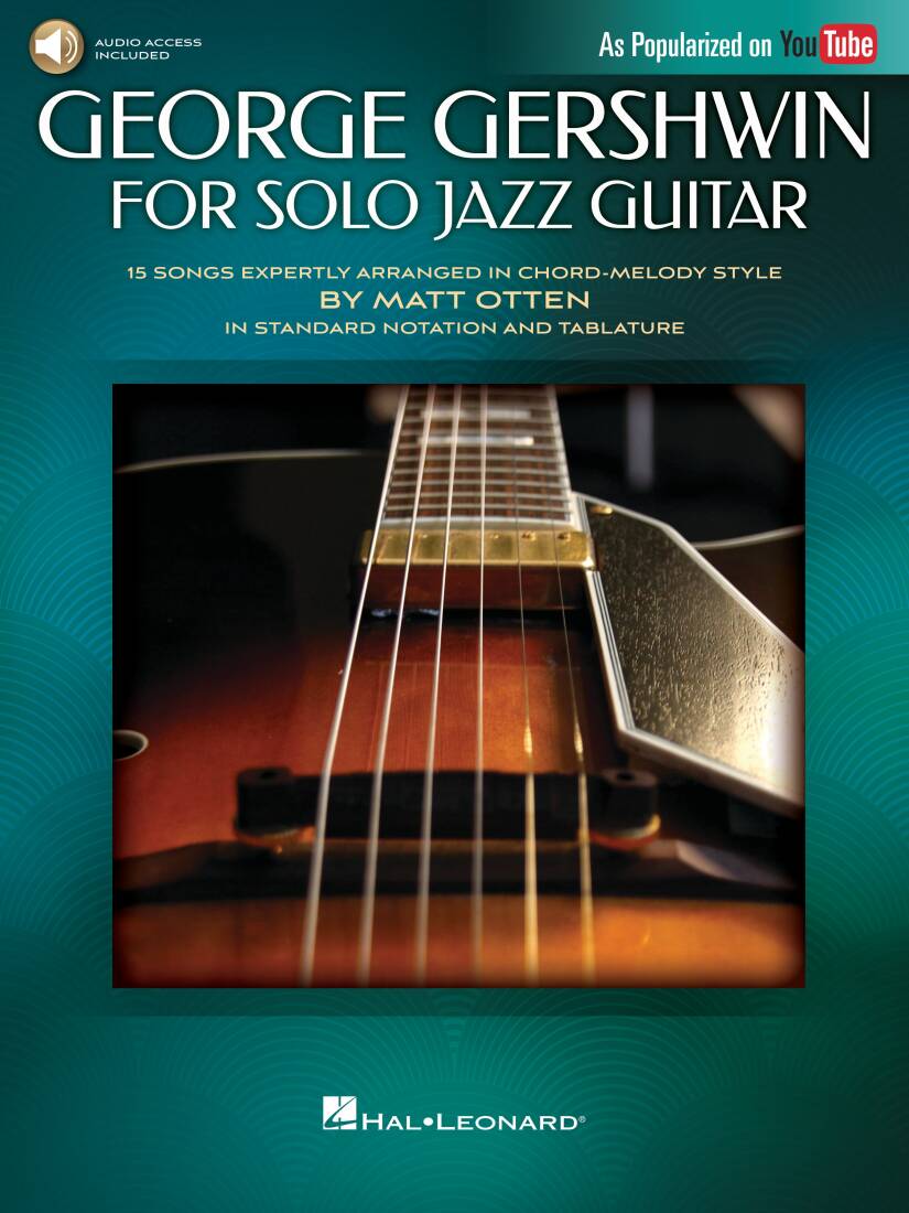 George Gershwin for Solo Jazz Guitar - Otten - Book/Audio Online