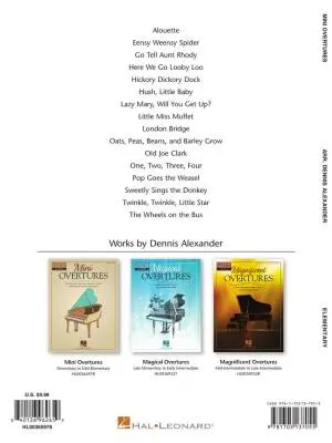 Mini Overtures - Alexander - Piano - Book