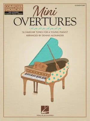 Mini Overtures - Alexander - Piano - Book
