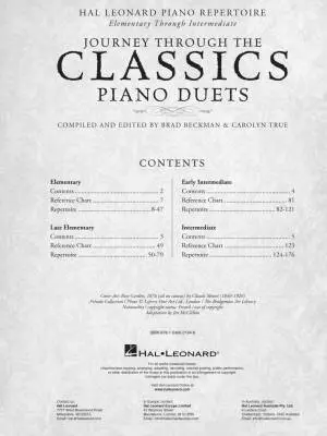 Journey Through the Classics - Beckman/True - 1P4H - Book