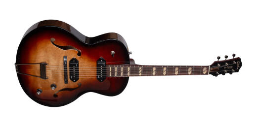 5th Avenue Kingpin II DLX Electric Guitar with Gigbag - Vintage Burst