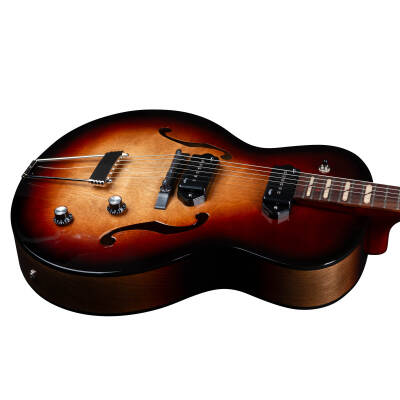 5th Avenue Kingpin II DLX Electric Guitar with Gigbag - Vintage Burst