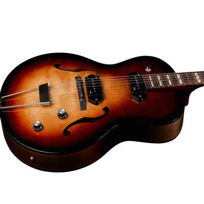5th Avenue Kingpin II DLX Electric Guitar with Gigbag - Vintage Burst