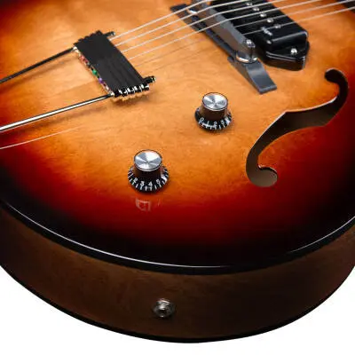5th Avenue Kingpin II DLX Electric Guitar with Gigbag - Vintage Burst