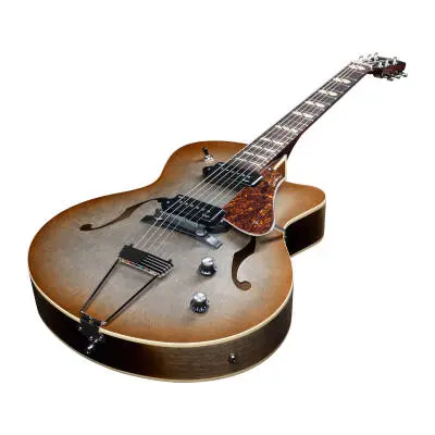 5th Avenue Kingpin II DLX Electric Guitar with Gigbag - Copper Burst